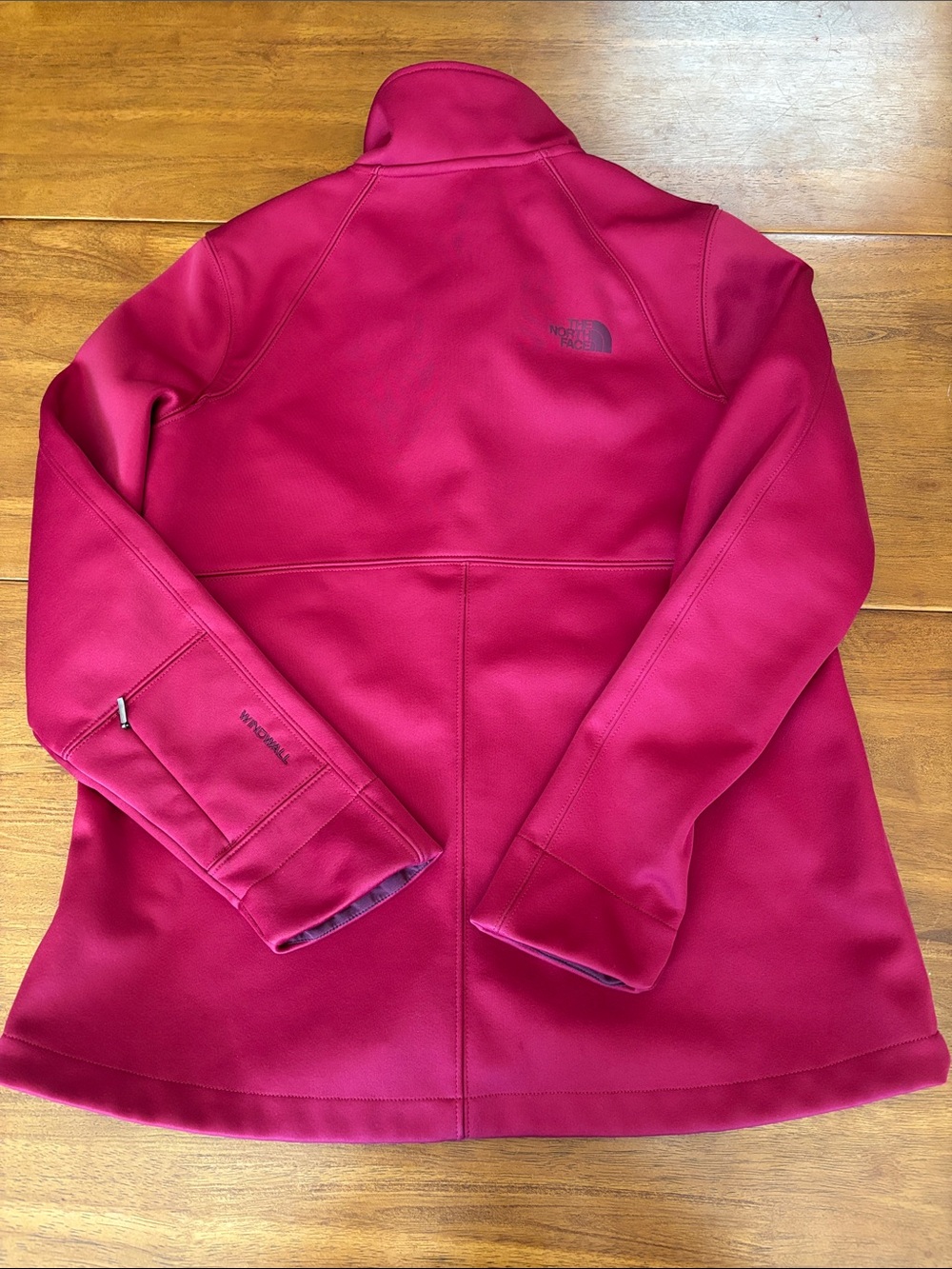 The North Face Raspberry Full-Zip Fleece Jacket - Picture 3 of 6